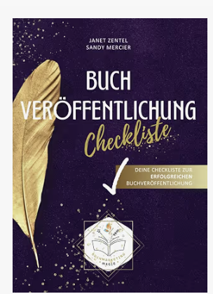 Buchcover: Buch Veröffentlichung Checkliste von Janet Zentel und Sandy Mercier